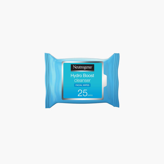 Neutrogena Hydro Boost Cleanser Facial Wipes 25 Pieces - TheSkinFit
