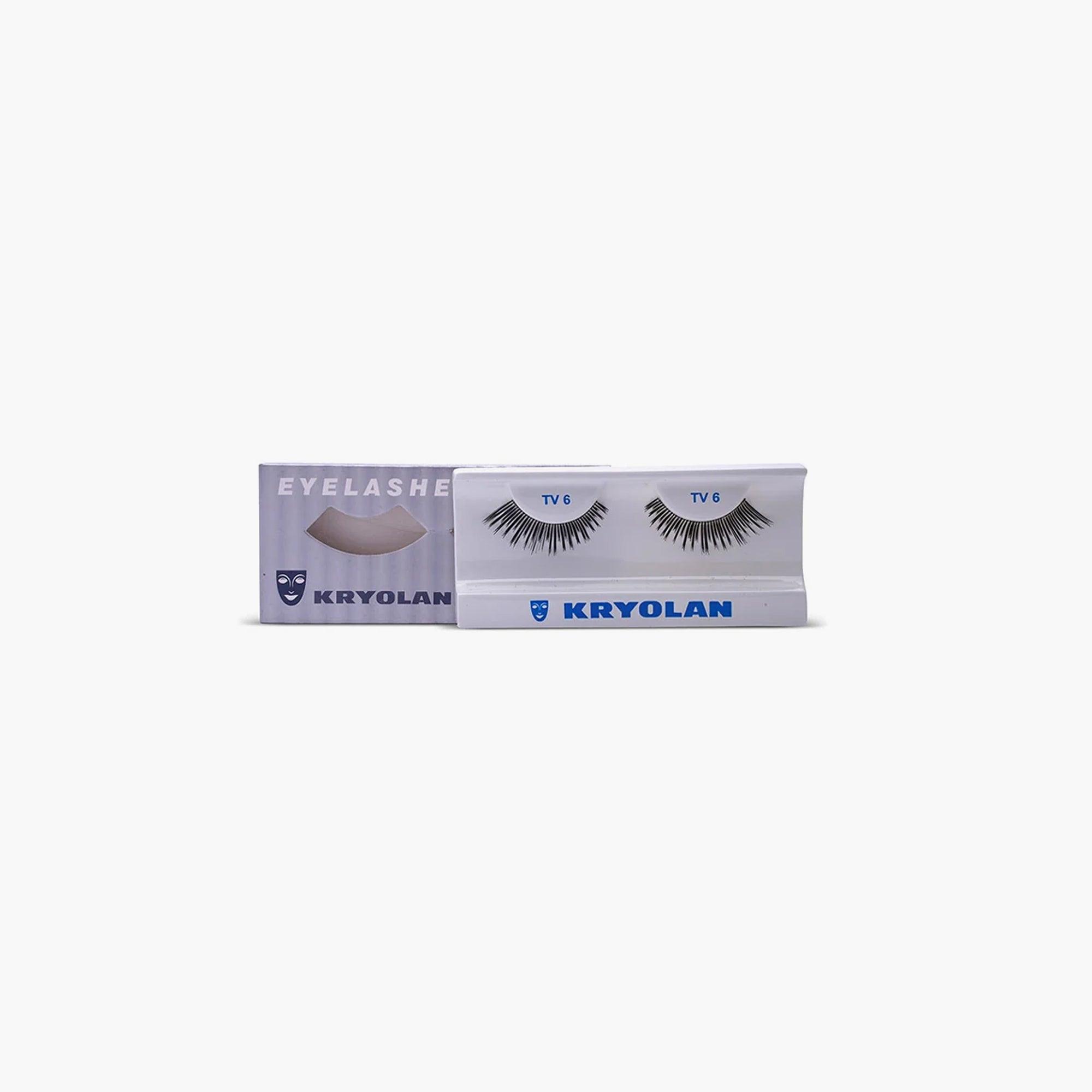 Kryolan Eyelashes TV 6 1 Piece - TheSkinFit