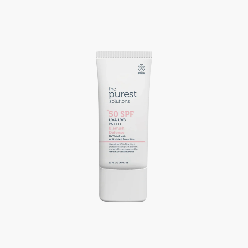 The Purest Solutions Spf 50+ PA++++ Blemish Defense Sunscreen 50ml