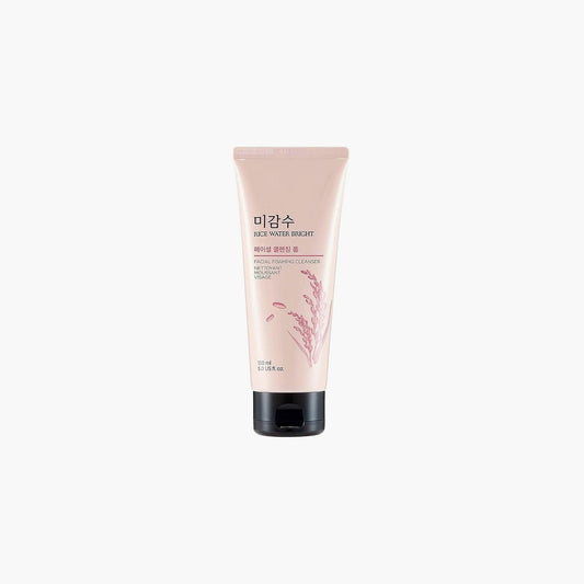 TheFaceShop Rice Water Bright Facial Foaming Cleanser 150ml - TheSkinFit