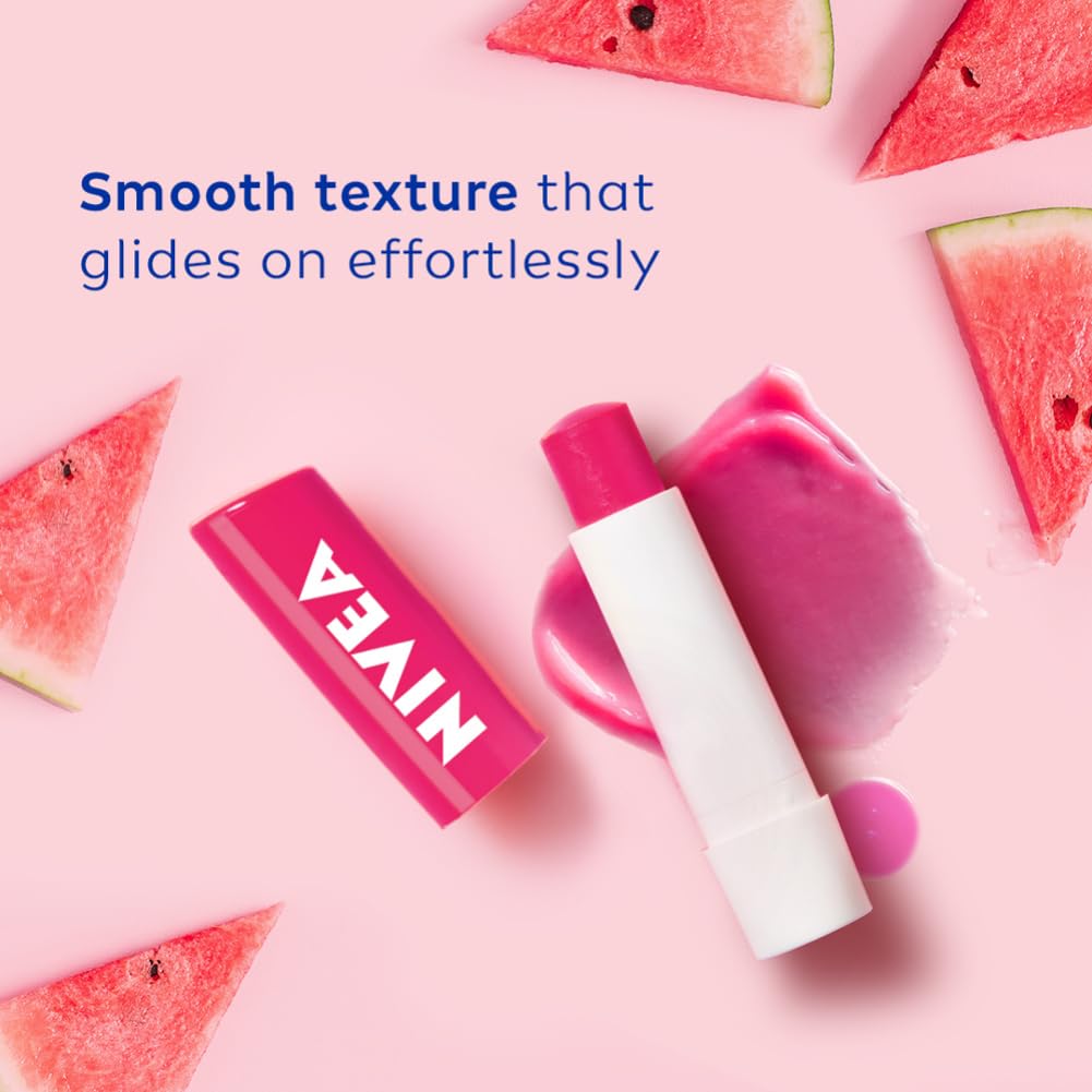 Nivea 24H Moisture Lip Balm Water Melon Shine 4.8gm Price