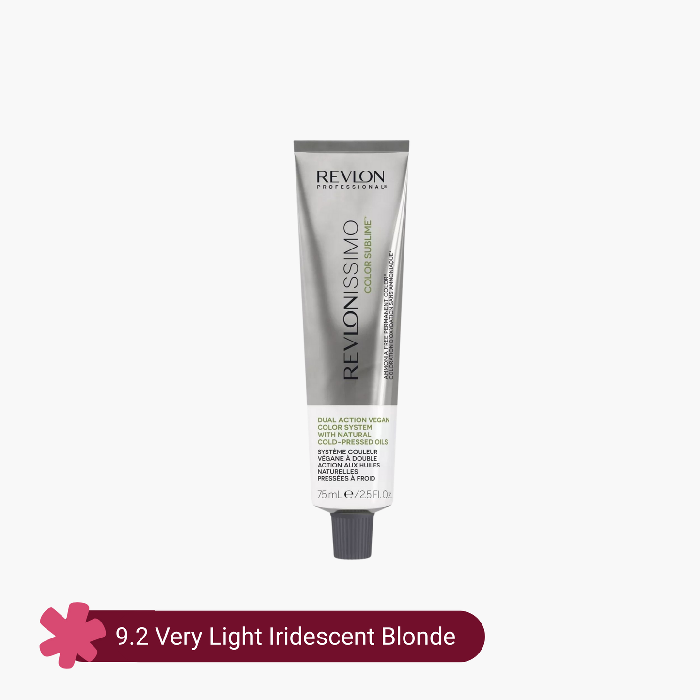Revlon Professional Revlonissimo Color Sublime Ammonia Free Hair Color 9.2 Very Light Iridescent Blonde 75ml