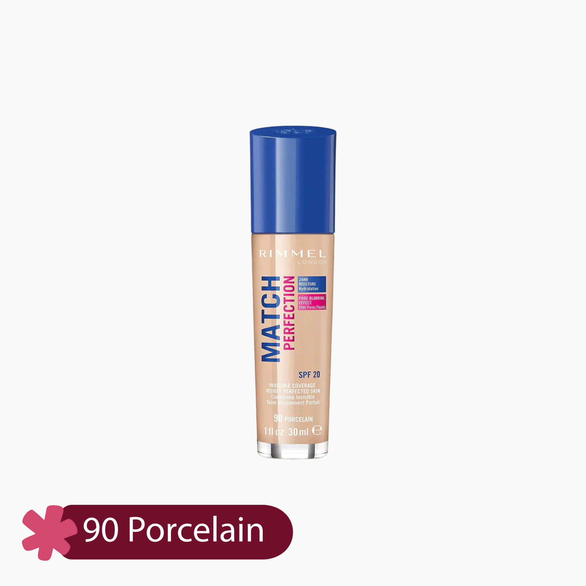 Rimmel Match Perfection Invisible Coverage Foundation SPF 20 30ml