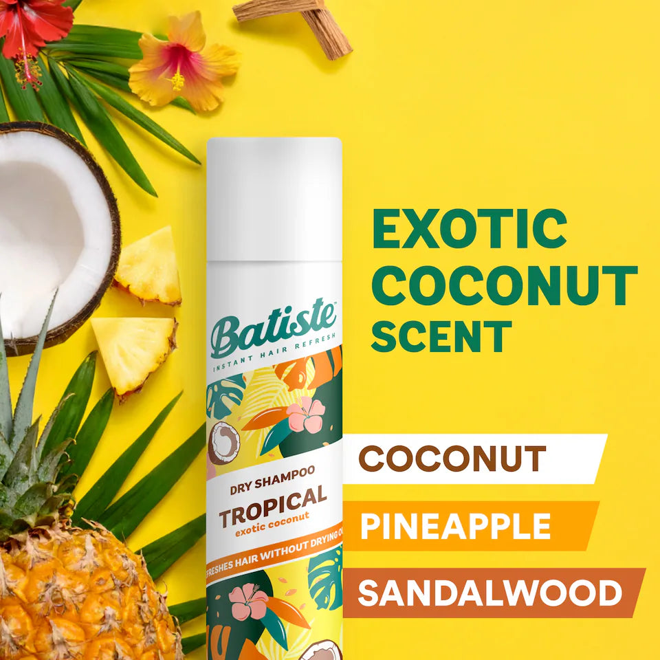 Batiste Dry Shampoo Tropical 200ml