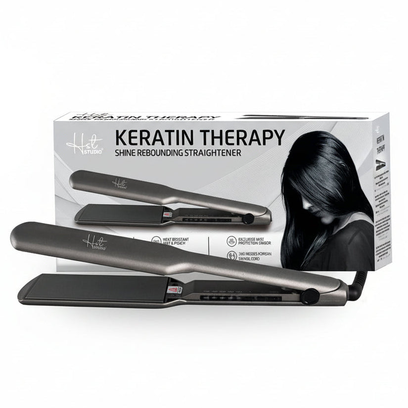 HST Studio Keratin Therapy Shine Rebounding Hair Straightener HST-9440