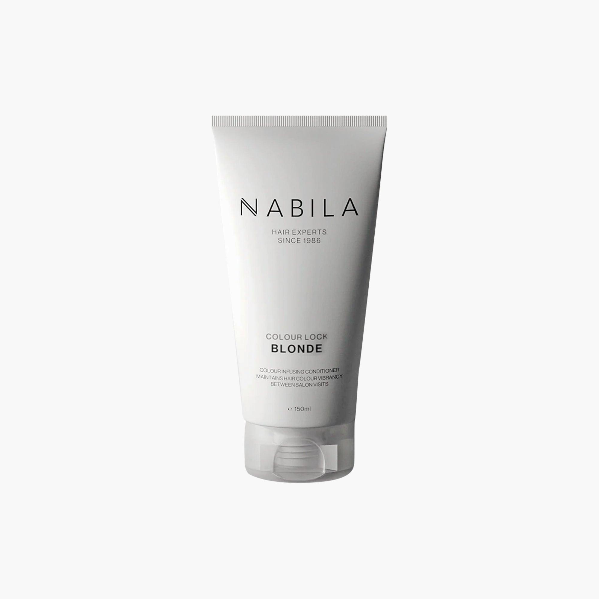 Nabila Colour Lock Blonde Colour Infusing Conditioner 150ml - TheSkinFit