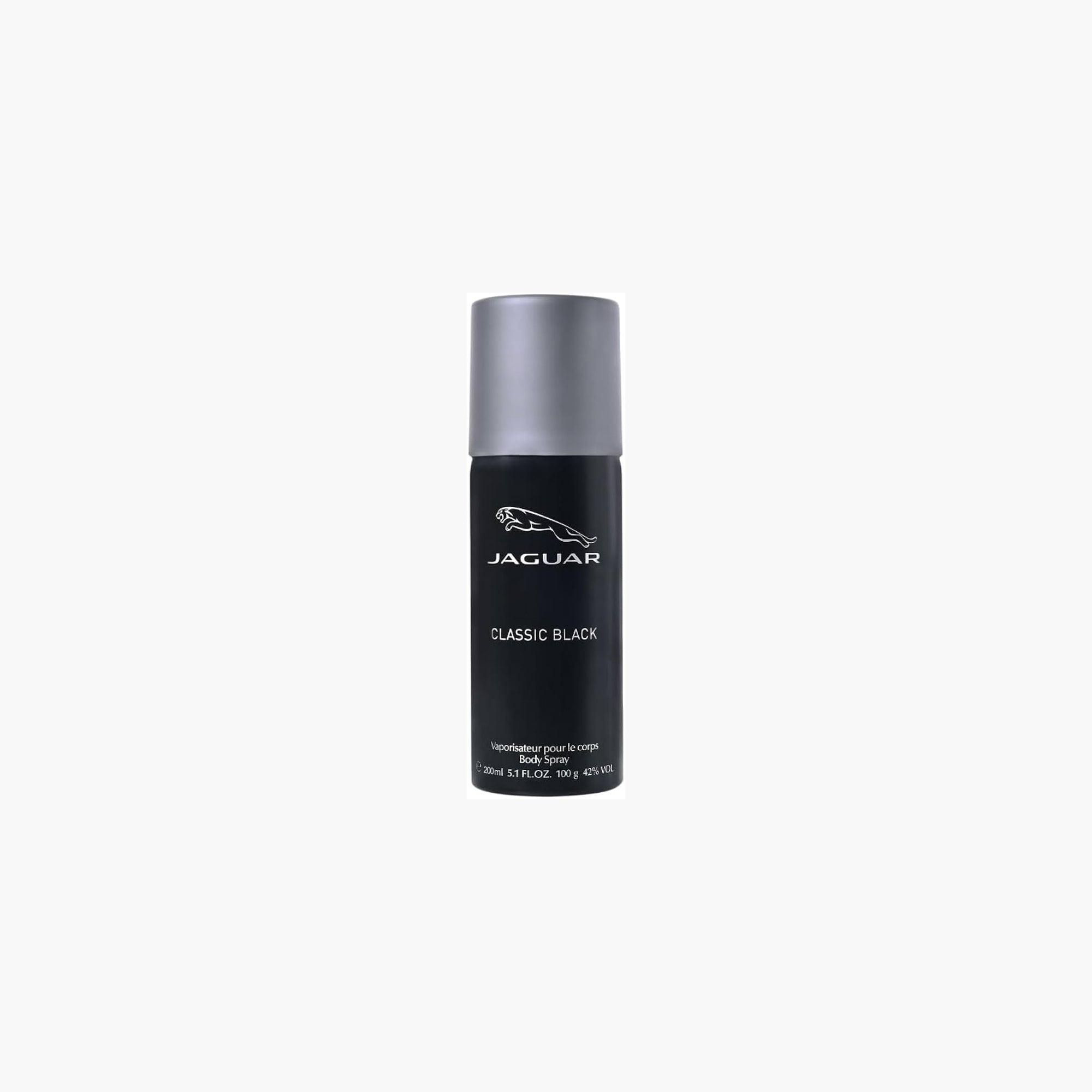 Jaguar Classic Black Body Spray 200ml - TheSkinFit