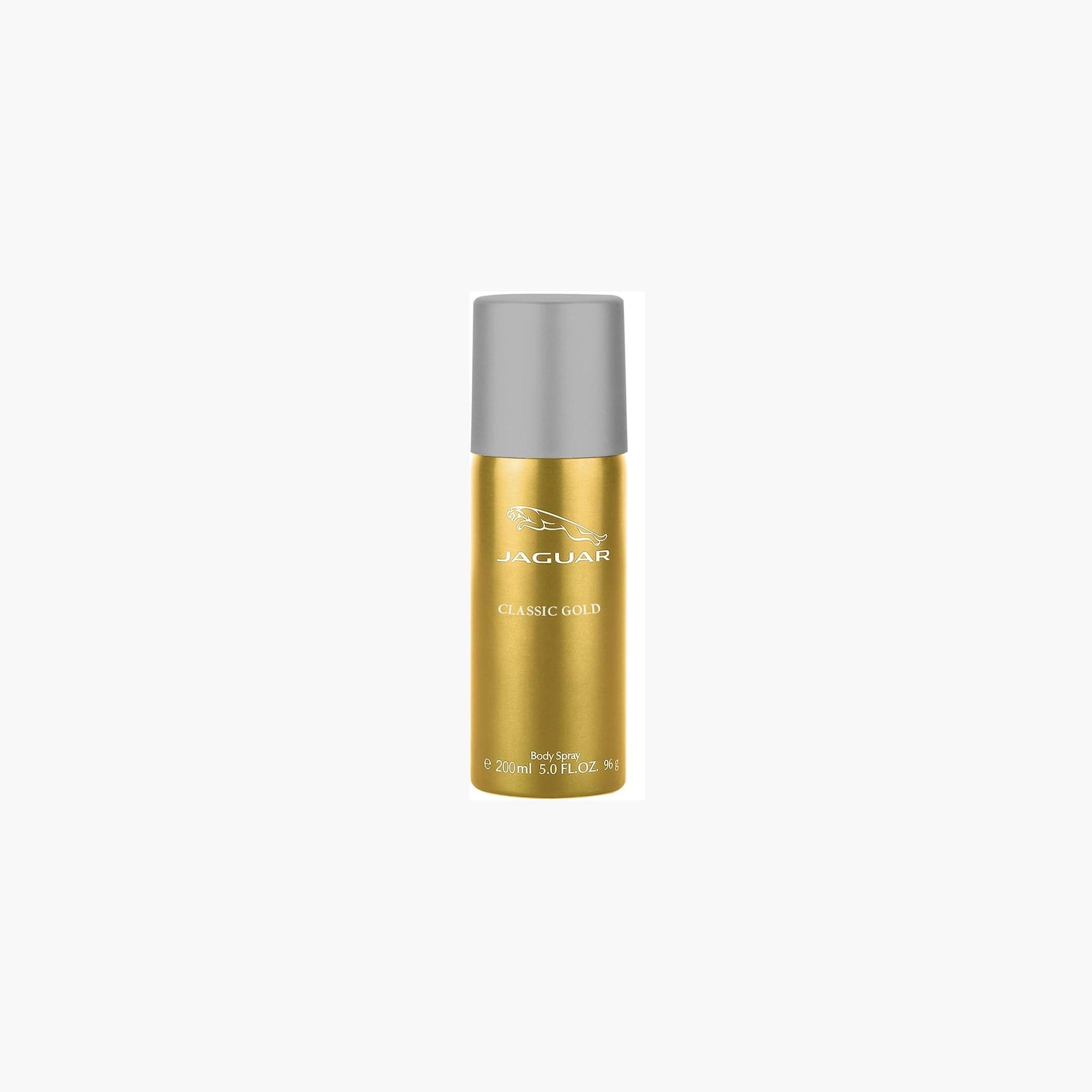 Jaguar Classic Gold Body Spray 200ml - TheSkinFit