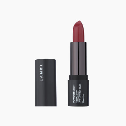 Lamel Powder Drop Comfort Velvet Matte Lipstick 403 Vintage Rose 3.8gm