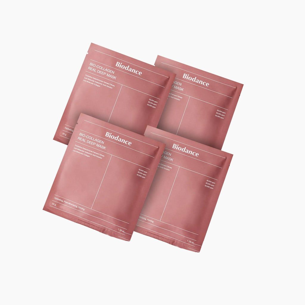 Biodance Bio-Collagen Real Deep Mask Pack Of 4 - TheSkinFit