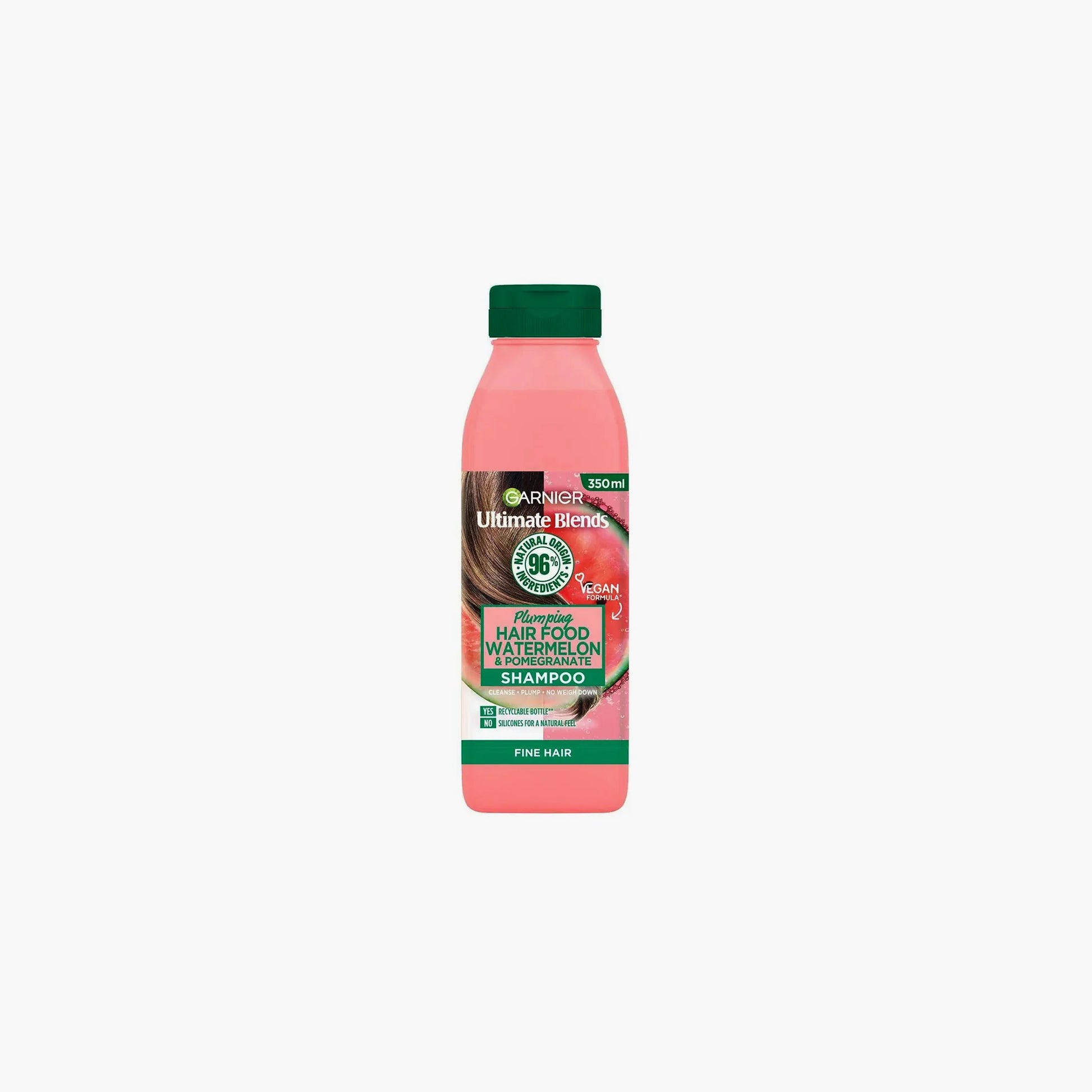 Garnier Ultimate Blends Plumping Hair Food Watermelon & Pomegranate Shampoo 350ml
