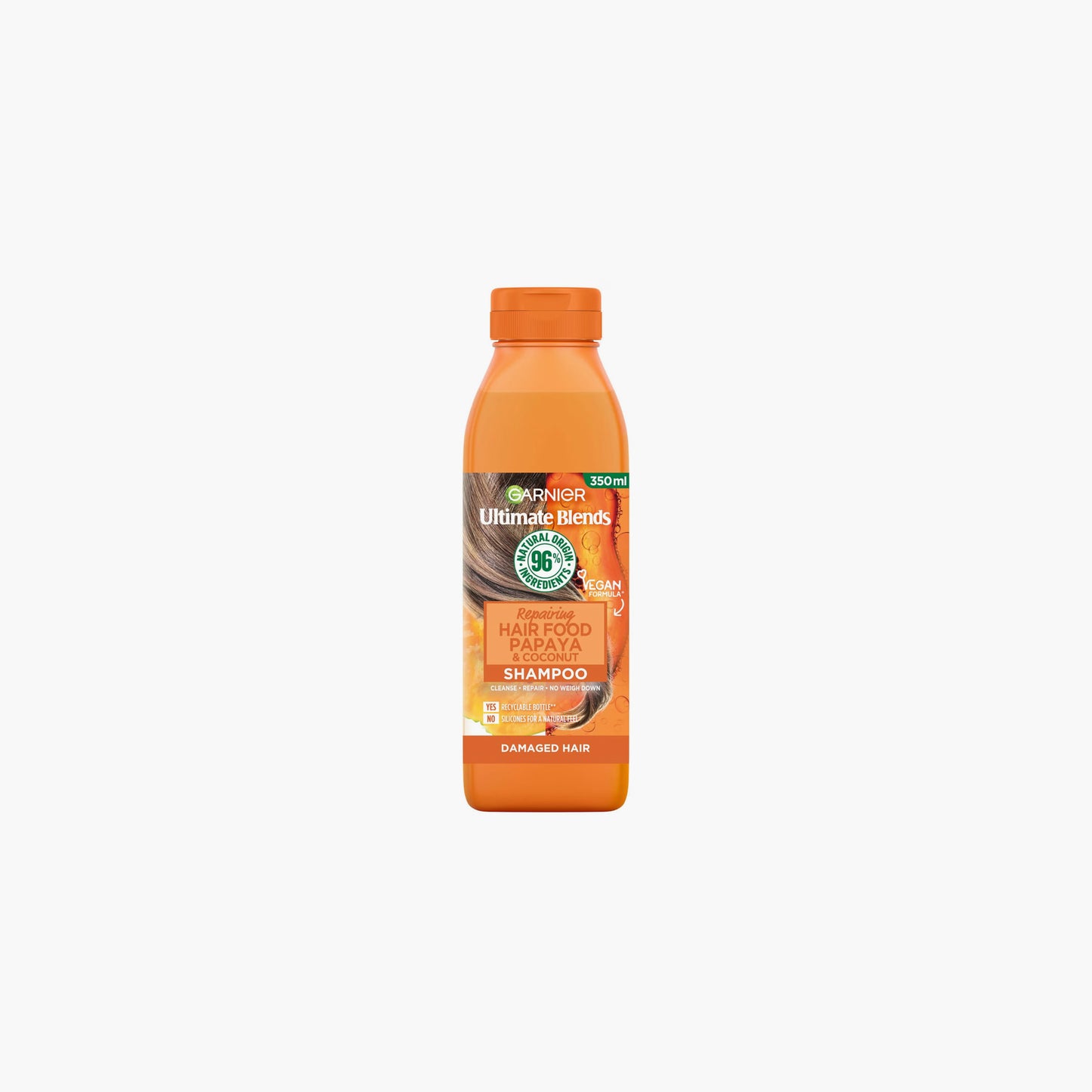 Garnier Ultimate Blends Repairing Hair Food Papaya & Coconut Shampoo 350ml