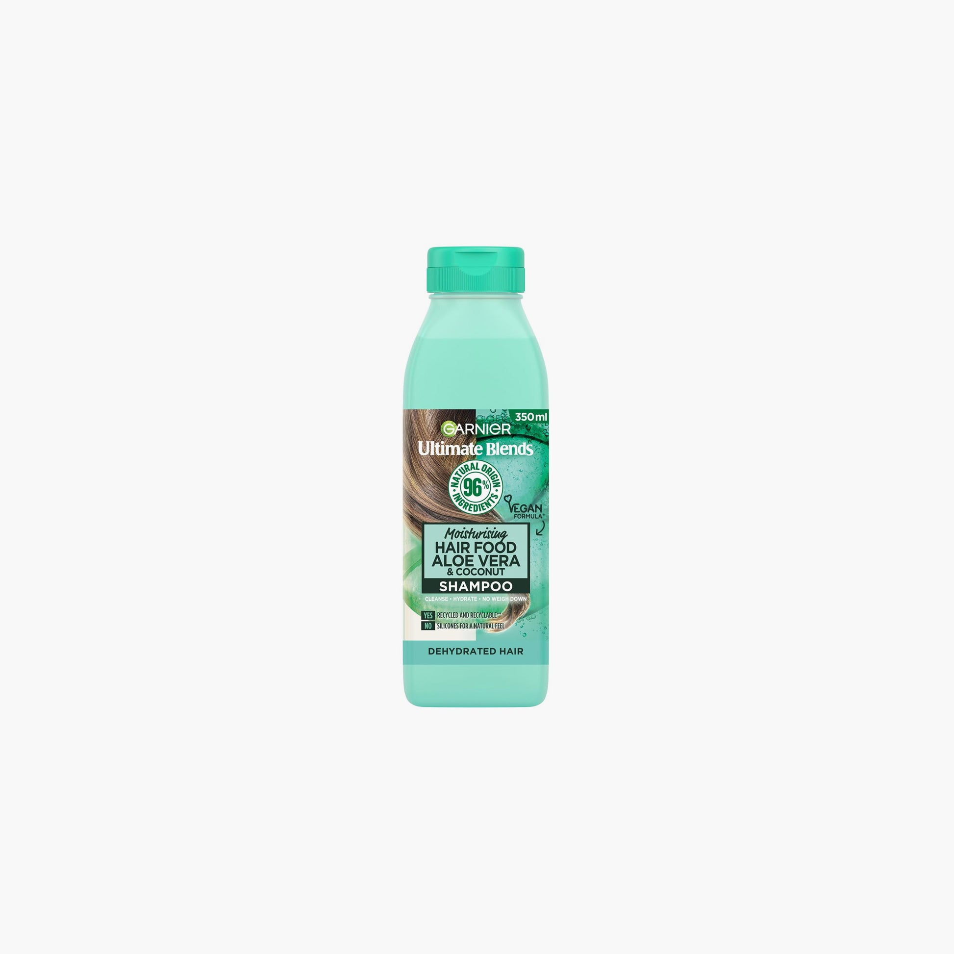 Garnier Ultimate Blends Moisturising Hair Food Aloe Vera & Coconut Shampoo 350ml