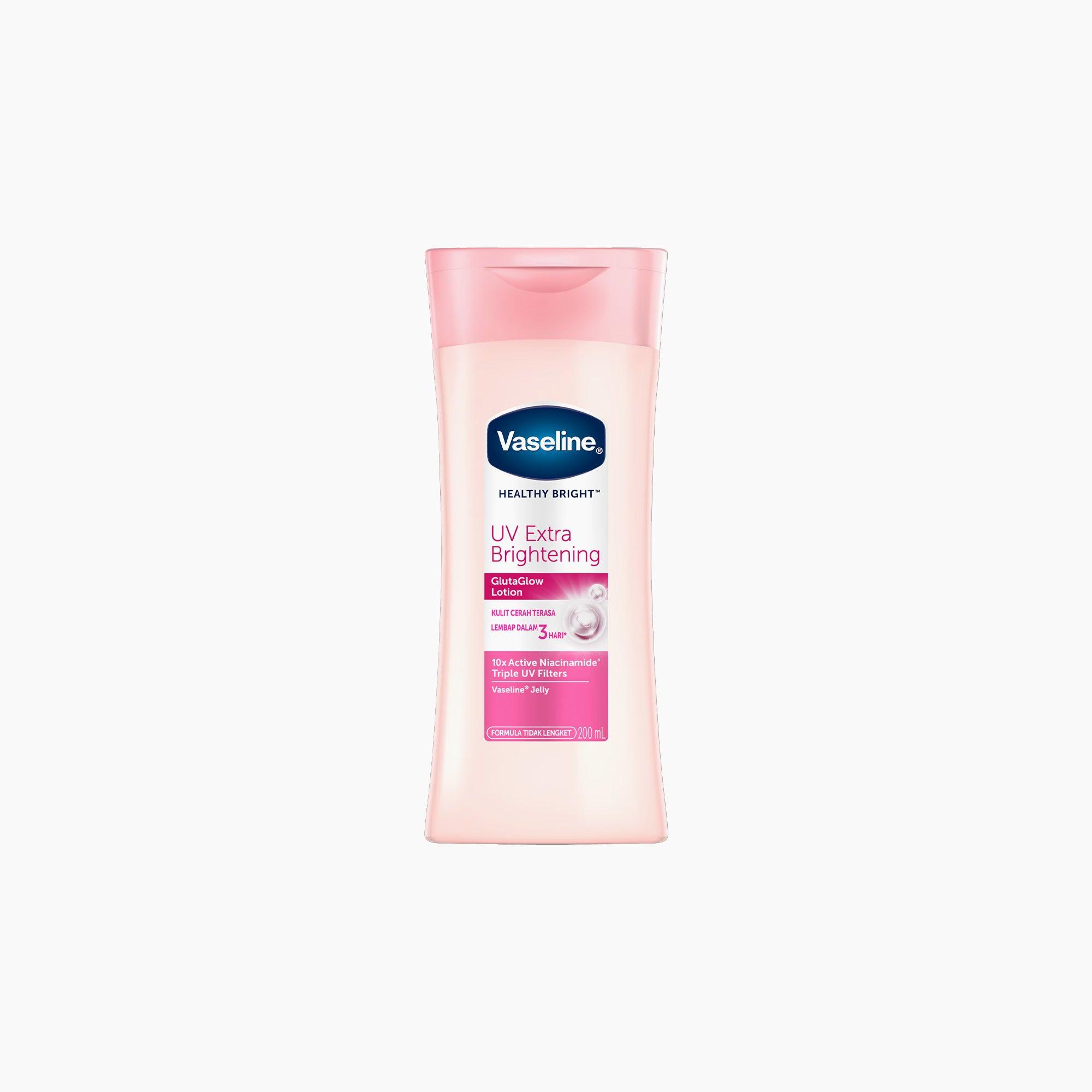 Vaseline Healthy Bright UV Extra Brightening Gluta Glow Lotion 200ml - TheSkinFit