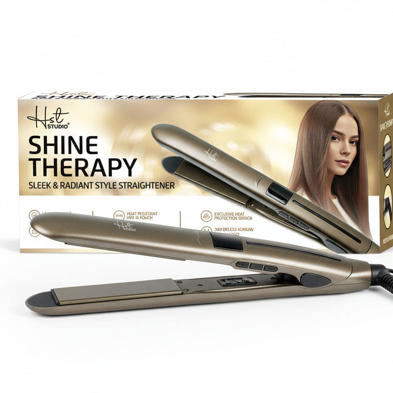 HST Studio Shine Therapy Sleek & Radiant Style Straightener HST-9665