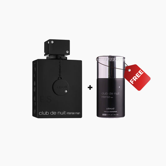 Armaf Club De Nuit Intense Man Eau De Toilette 105ml + FREE Armaf Club De Nuit Intense Man Perfume Body Spray 250ml