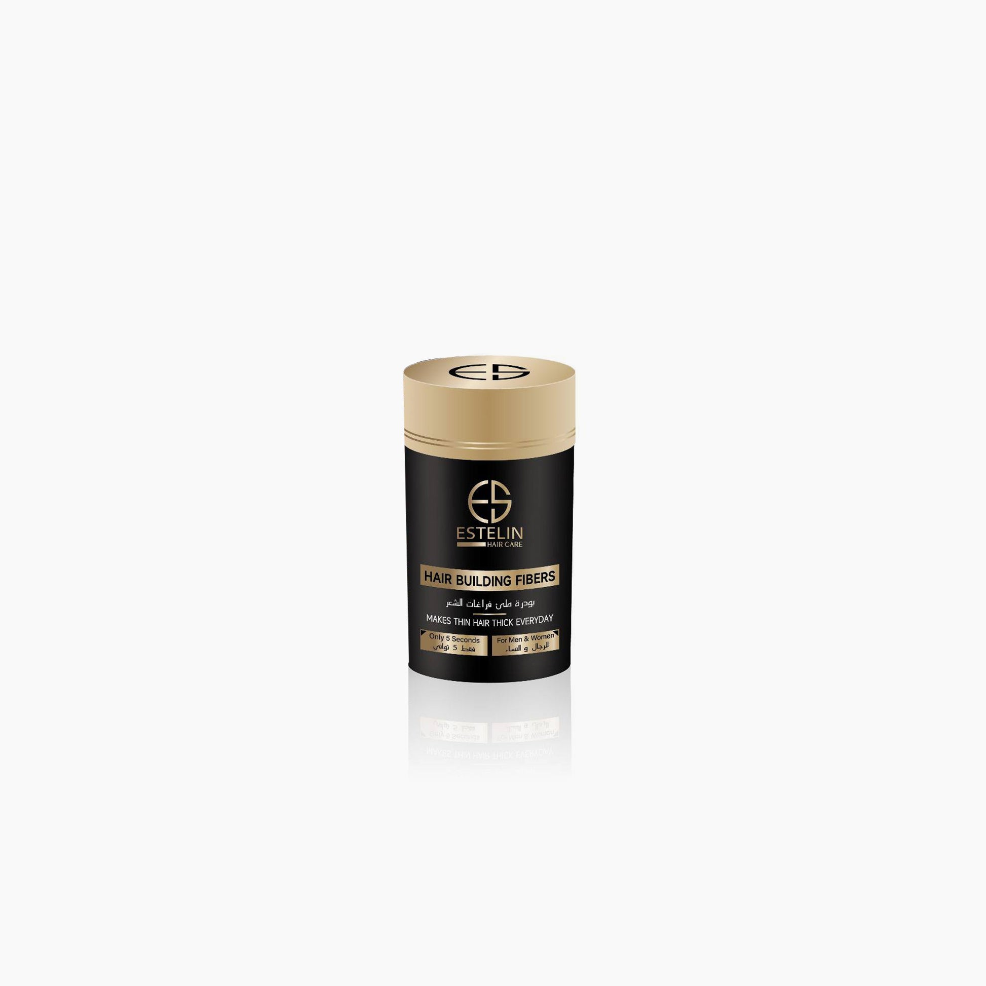 Estelin Hair Building Fibers Natural Black 22gm
