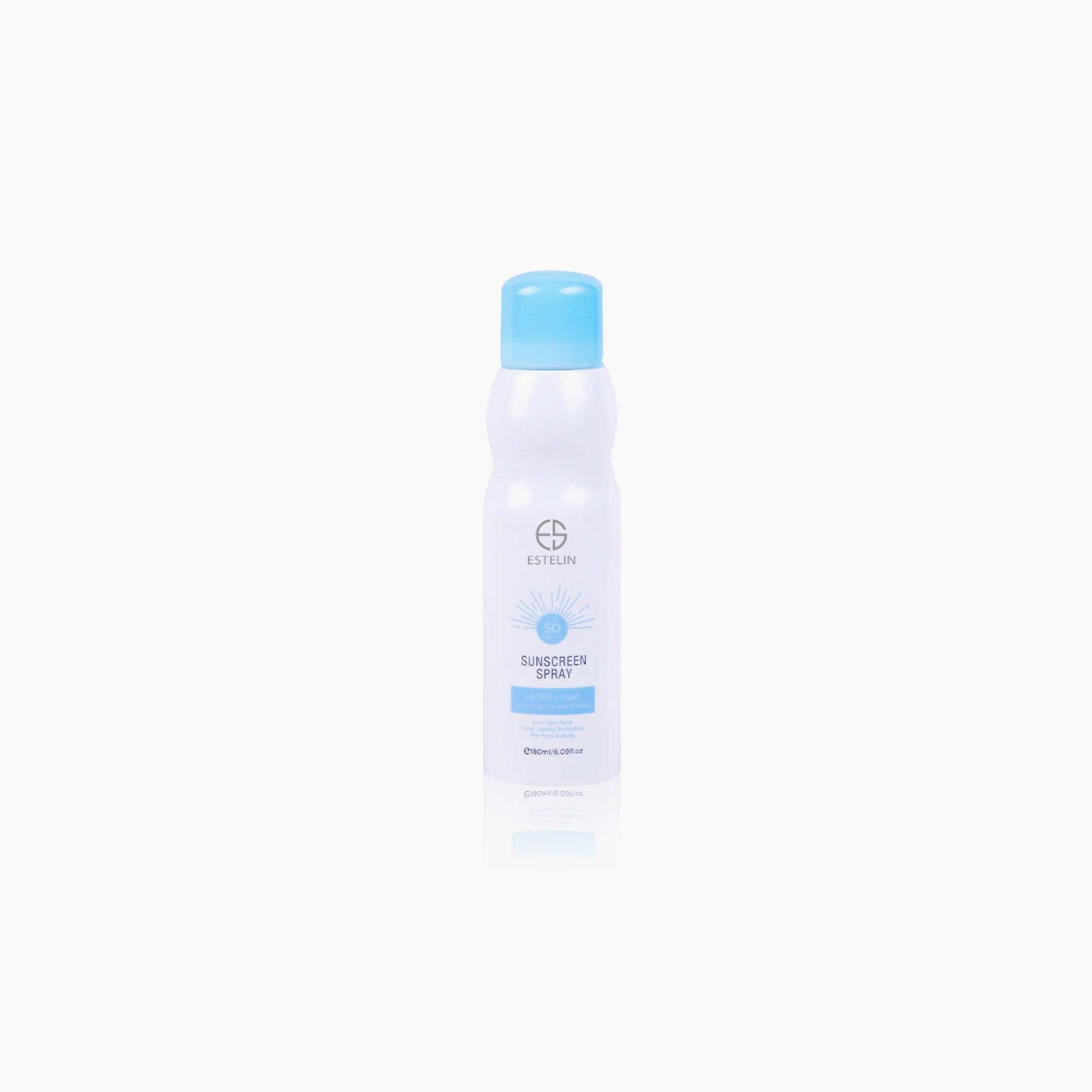 Estelin Ultra-Light Hydrating Invisible Sunscreen Spray SPF50 PA+++ 180ml - TheSkinFit