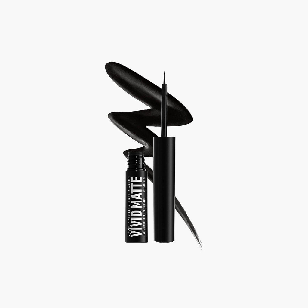 NYX Professional Makeup Vivid Matte Liquid Liner Black 2ml - TheSkinFit