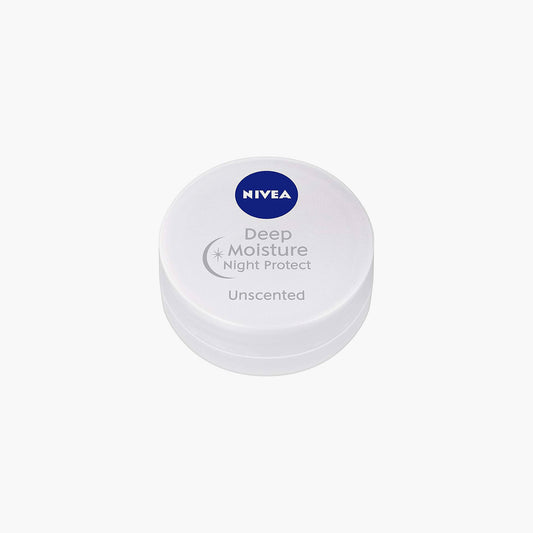 Nivea Deep Moisture Night Protect Lip Balm Unscented Japan 7gm