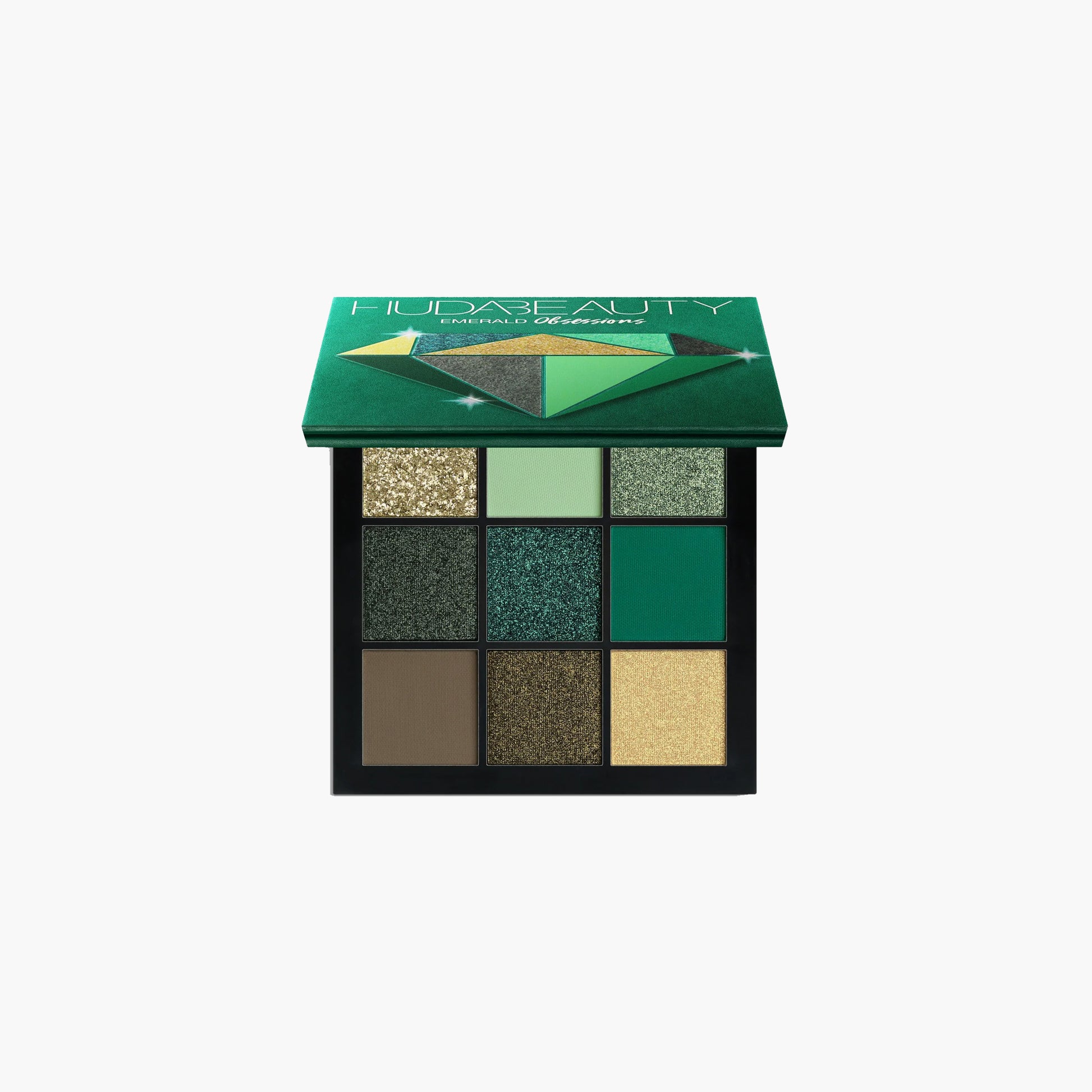 Huda Beauty Obsessions Eyeshadow Palette Emerald 1 Piece