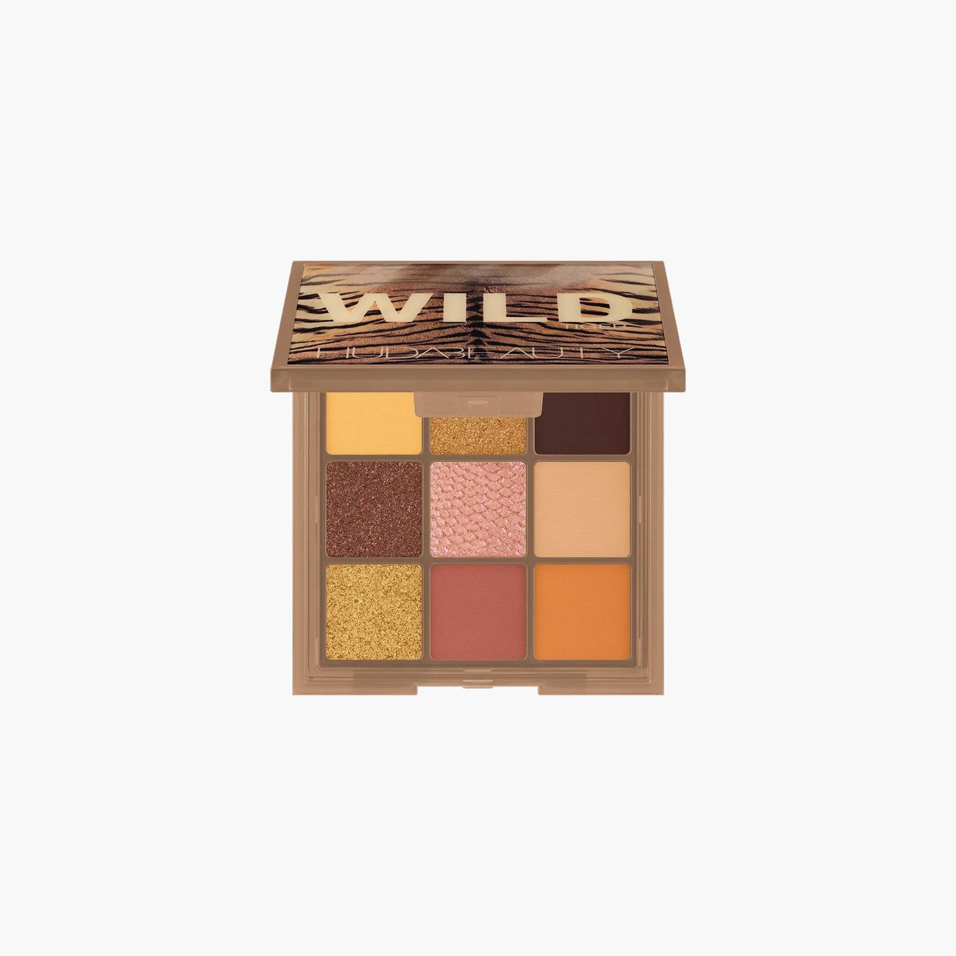 Huda Beauty Obsessions Eyeshadow Palette Wild Tiger 1 Piece - TheSkinFit