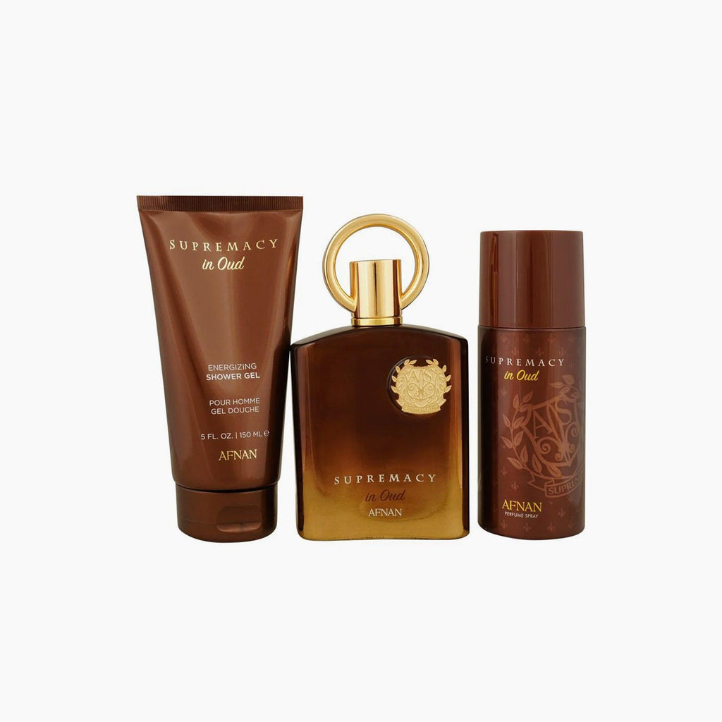 Afnan Supremacy In Oud 3 Piece Gift Set - TheSkinFit