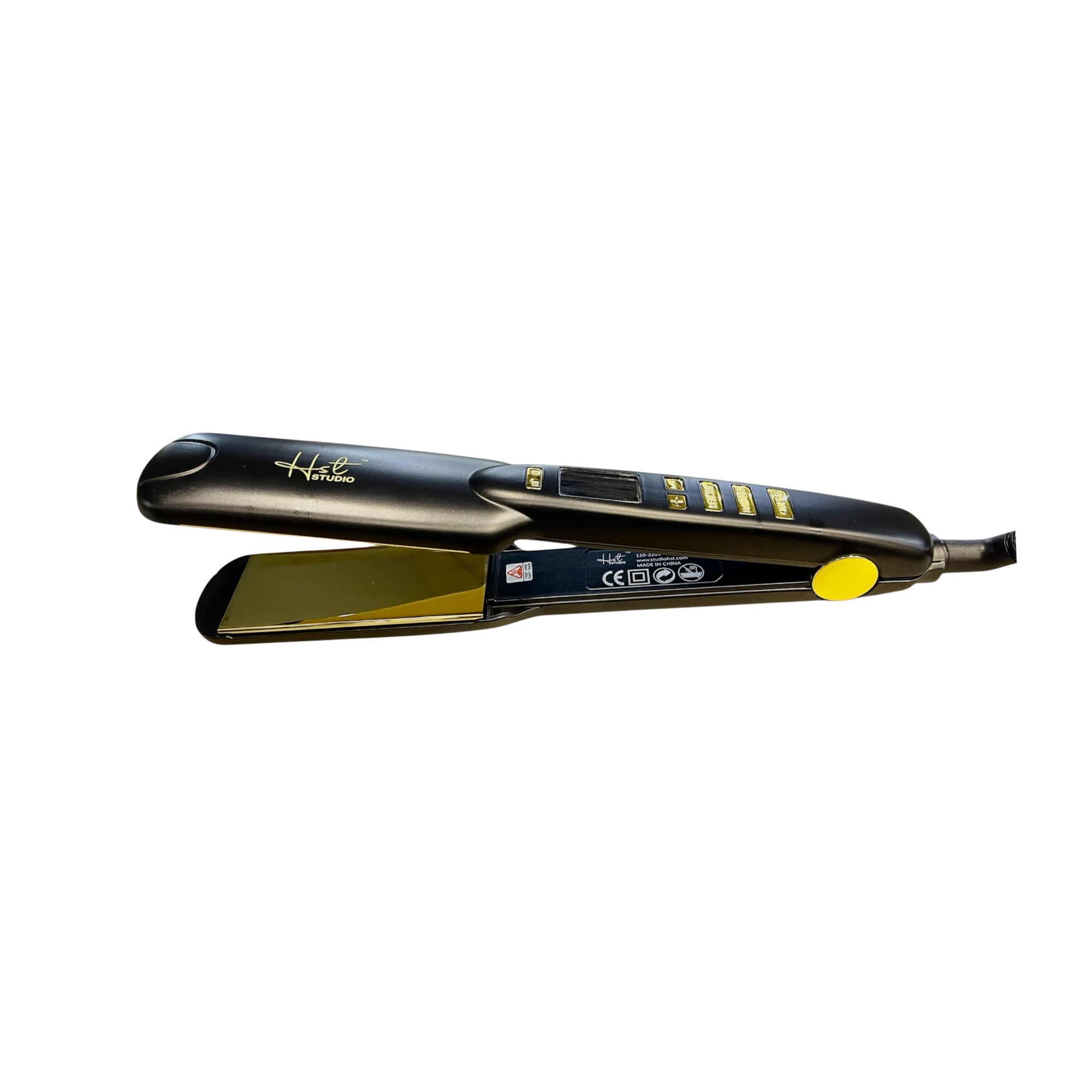 HST Studio Gold Titanium Frizz Free Multi Functional Hair Straightener HST-9800