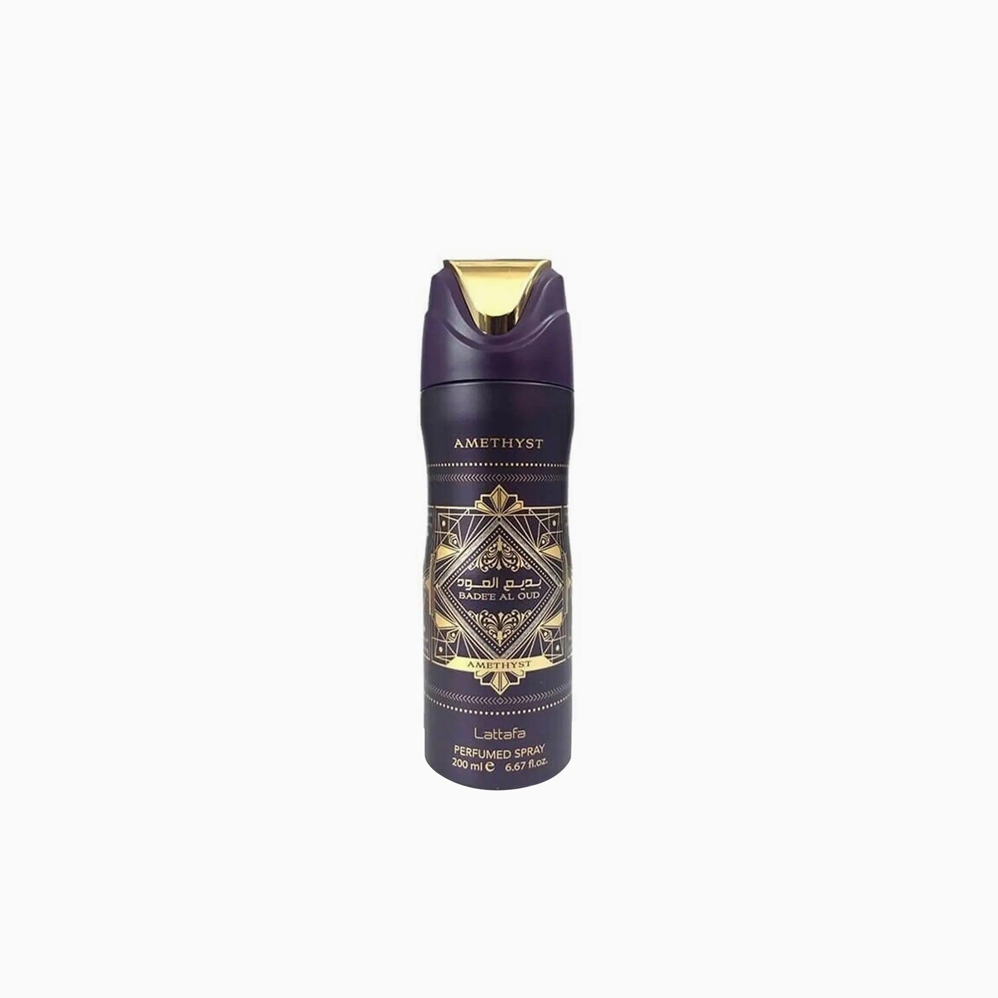 Lattafa Badee Al Oud Amethyst Perfumed Body Spray 200ml - TheSkinFit