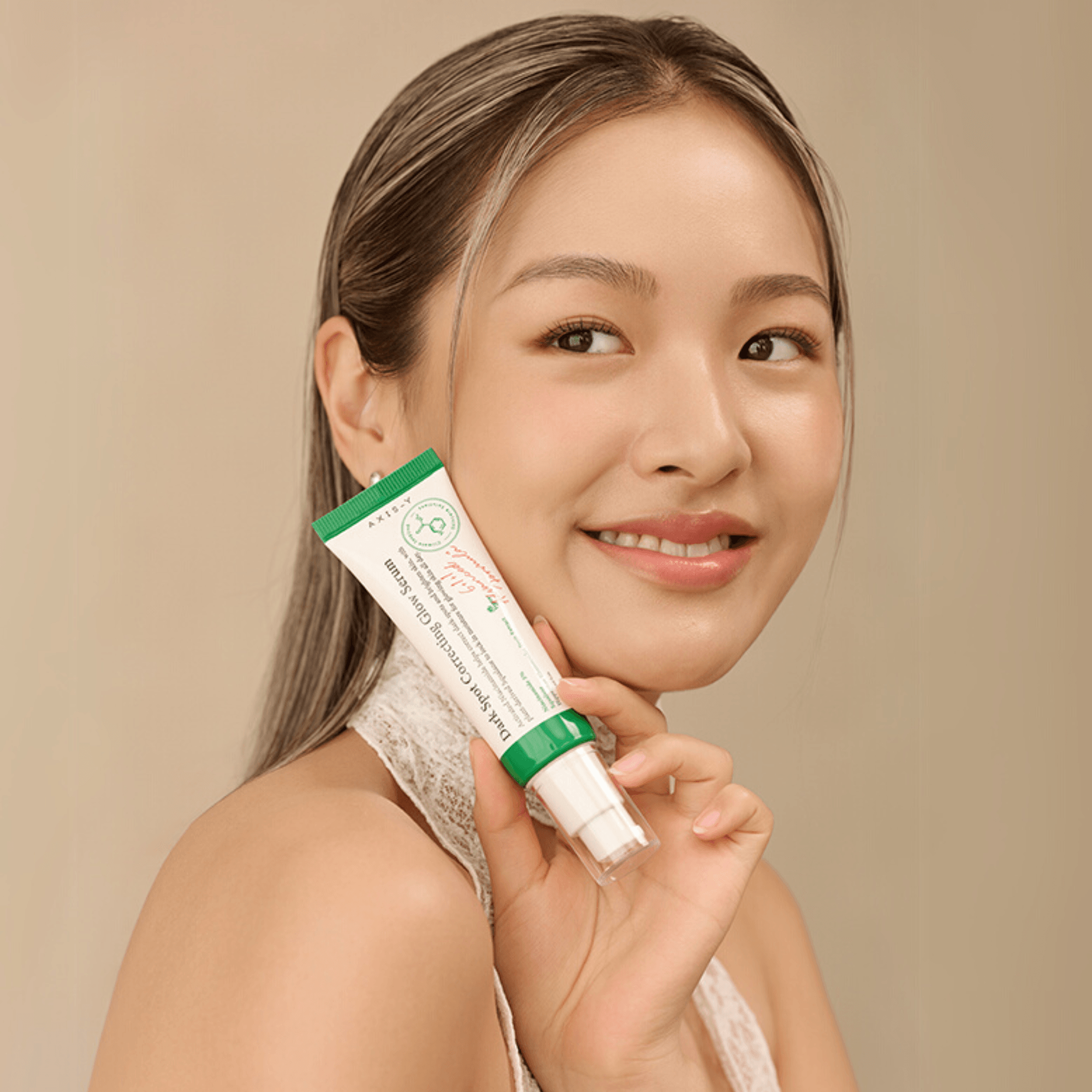 AXIS-Y Dark Spot Correcting Glow Serum on Pakistani skin