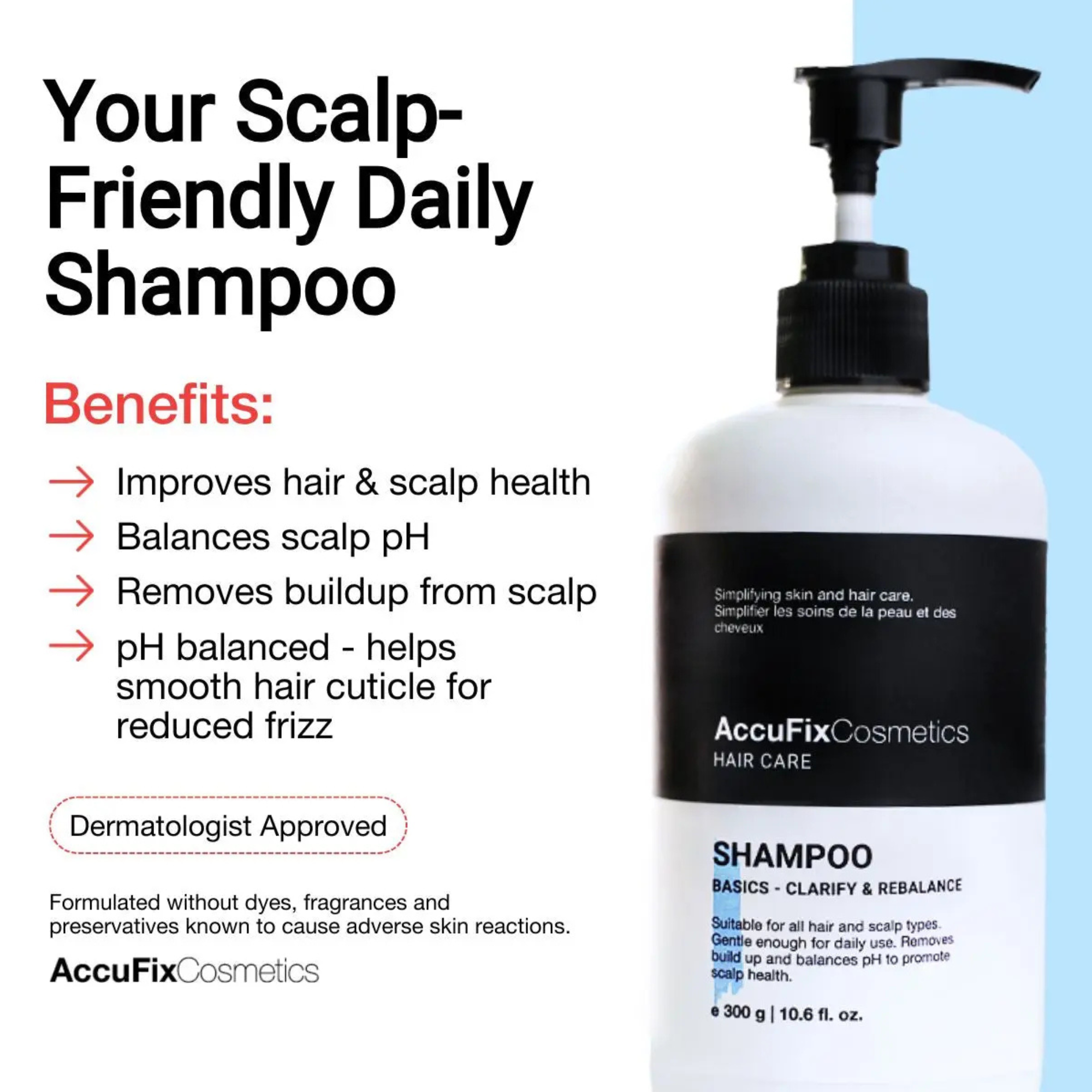 AccuFix Cosmetics Clarify & Rebalance Shampoo