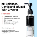 AccuFix Cosmetics Gentle Foaming Gel Face Wash