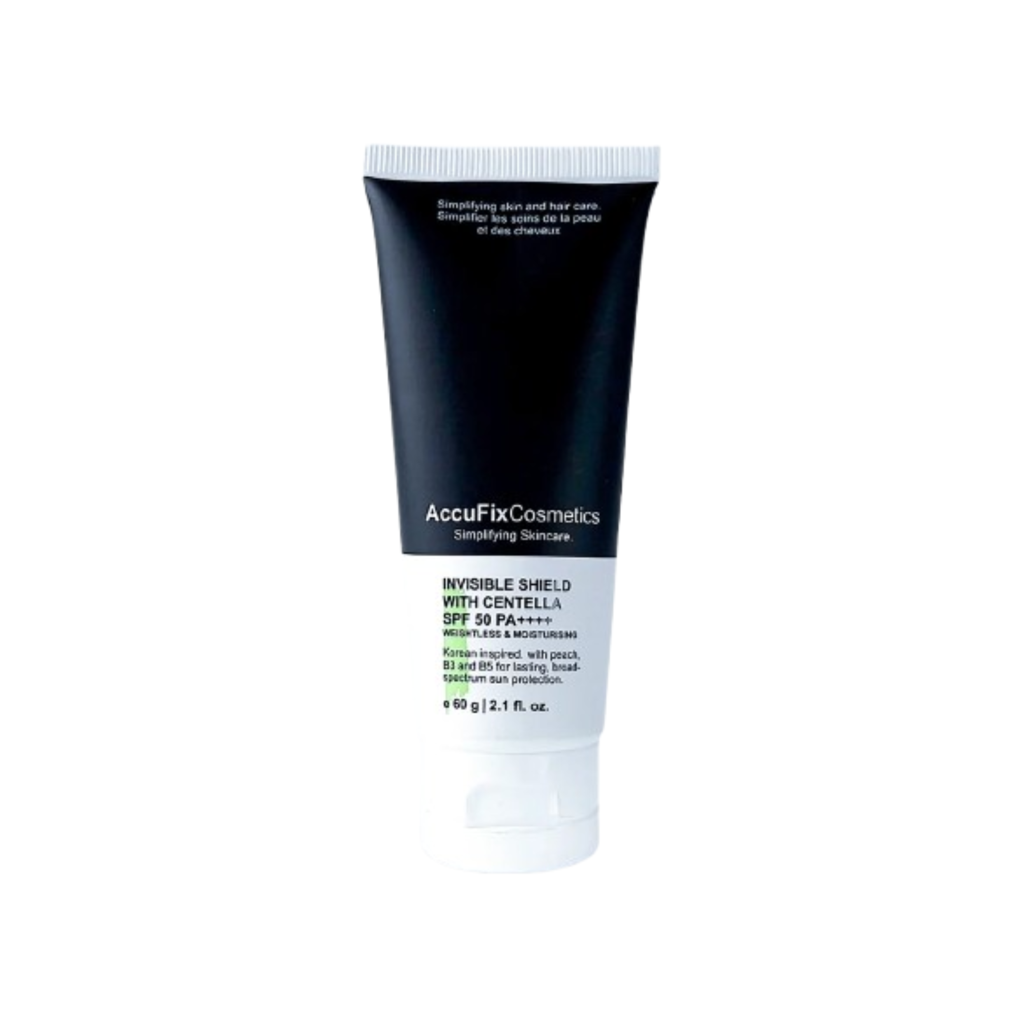 AccuFix Cosmetics Invisible Shield With Centella SPF 50 PA++++