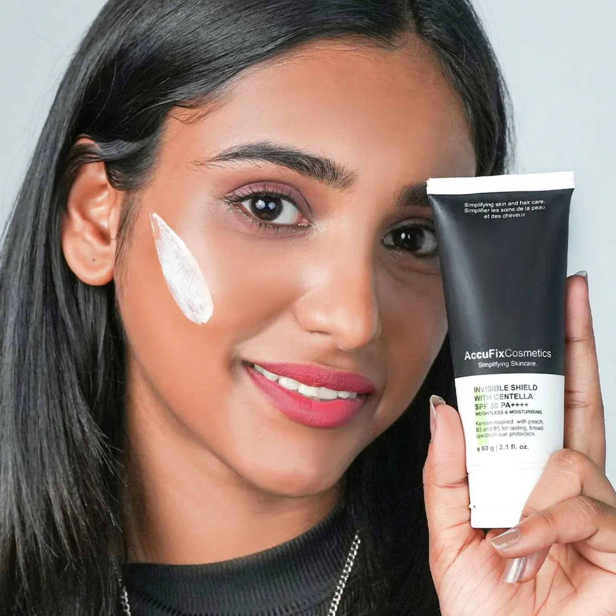 AccuFix Cosmetics Invisible Shield With Centella SPF 50 PA++++