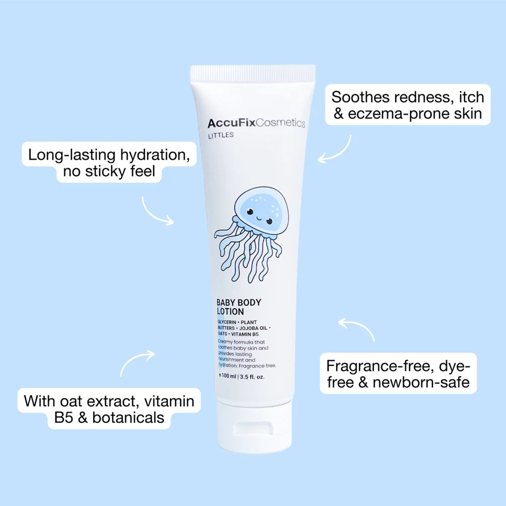 AccuFix Cosmetics Littles Baby Lotion