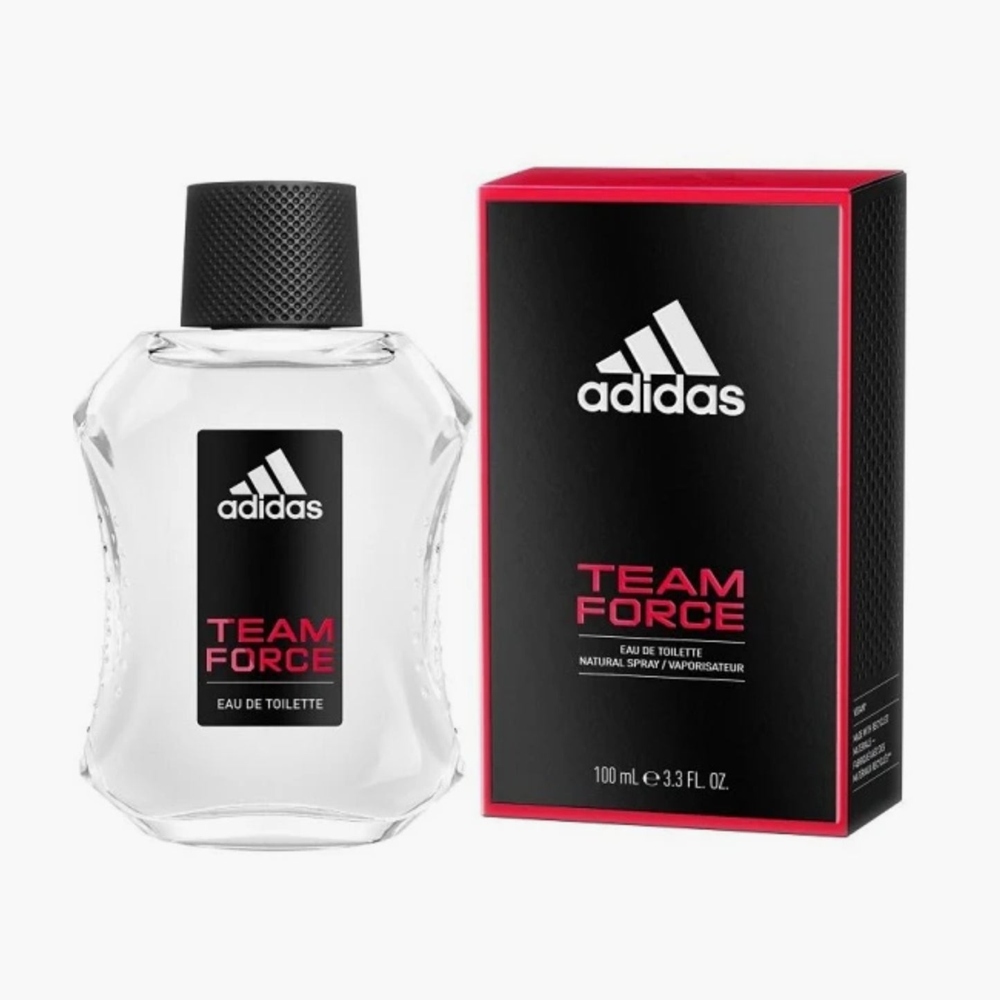 Adidas Team Force Eau De Toilette Natural Spray 100ml