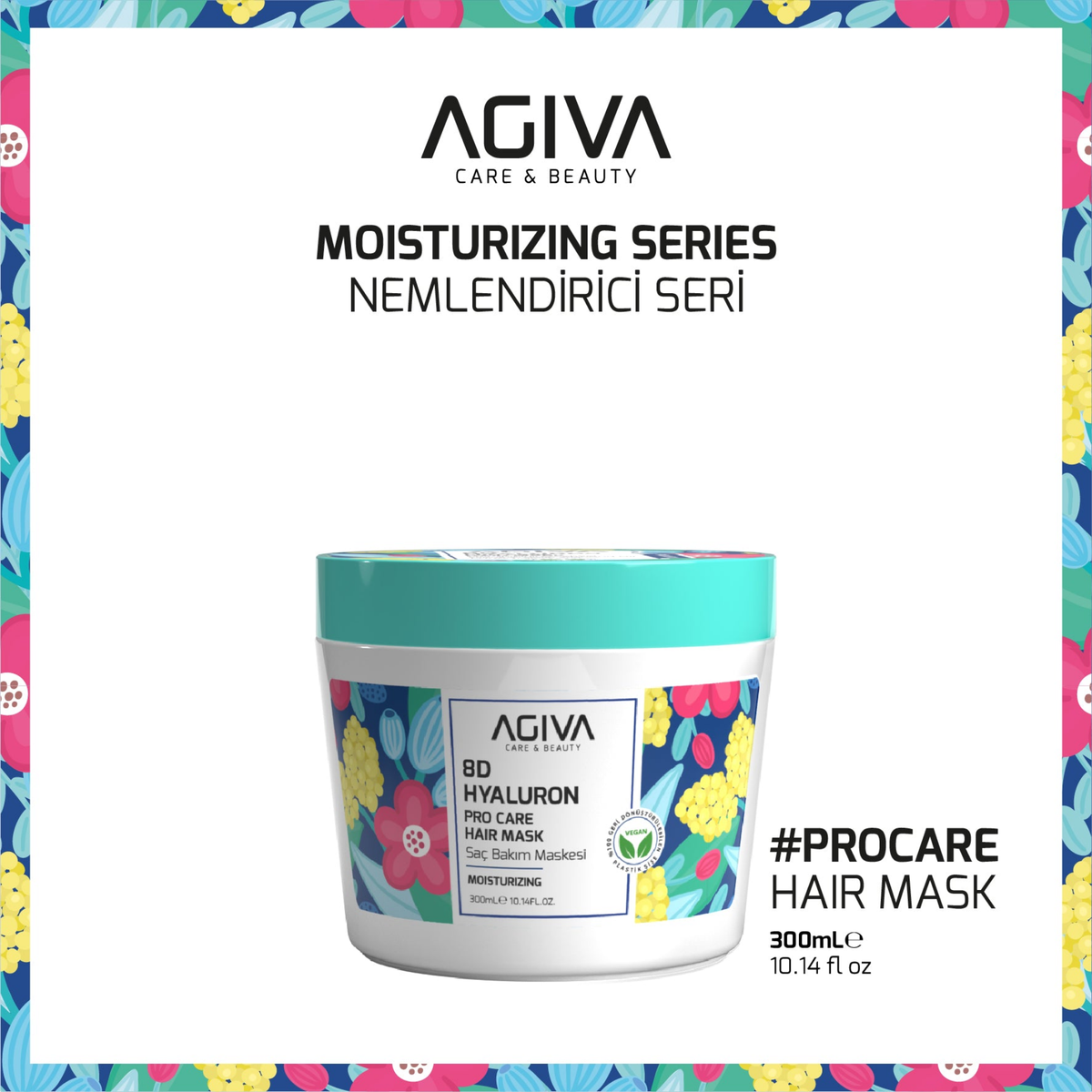 Agiva 8D Hyoluron Pro Care Hair Mask