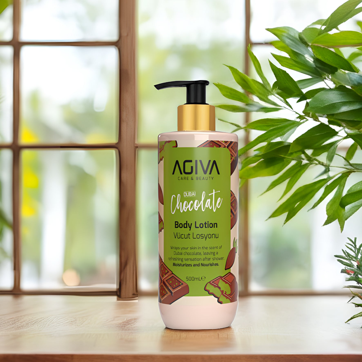 Agiva Care & Beauty Dubai Chocolate Body Lotion