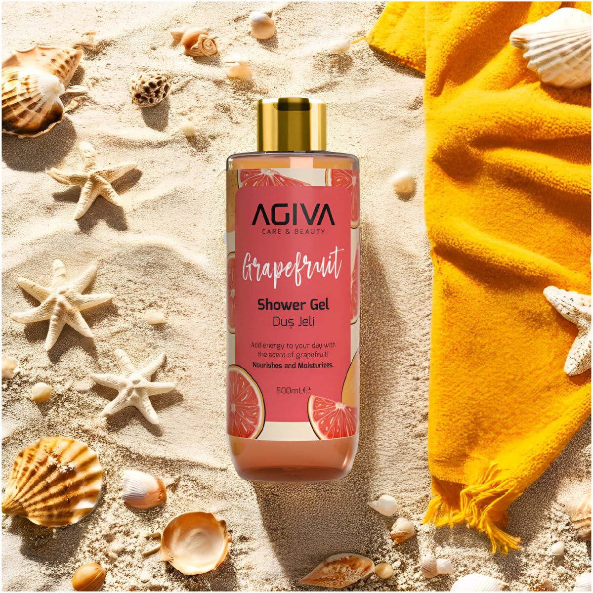 Agiva Care and Beauty Grapefruit Shower Gel