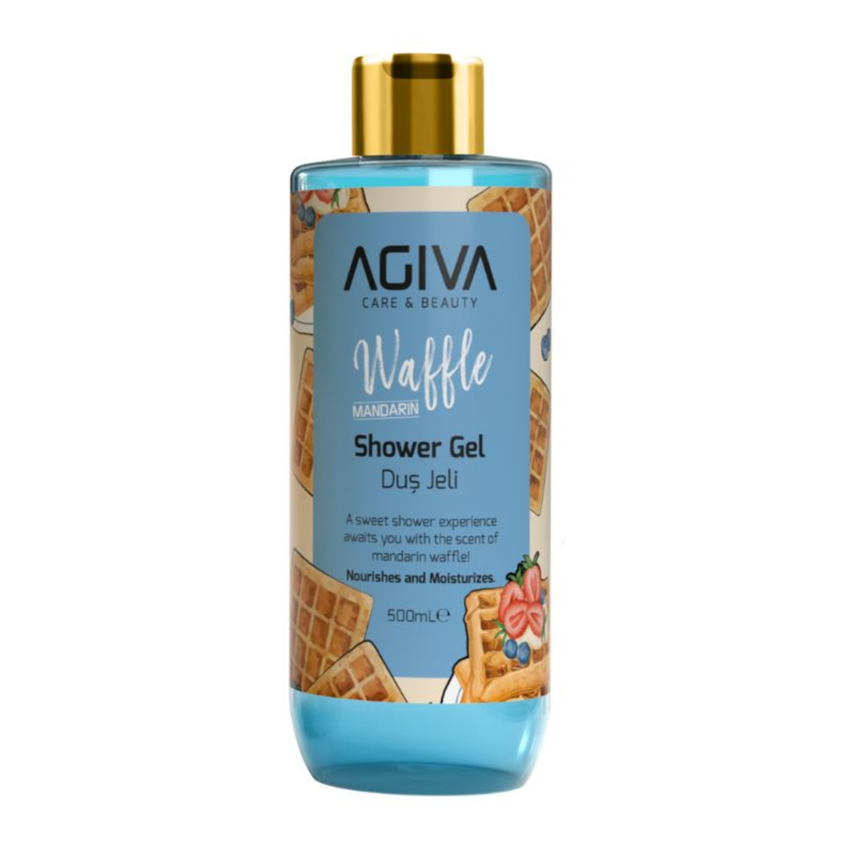 Agiva Care and Beauty Mandarin Waffle Shower Gel
