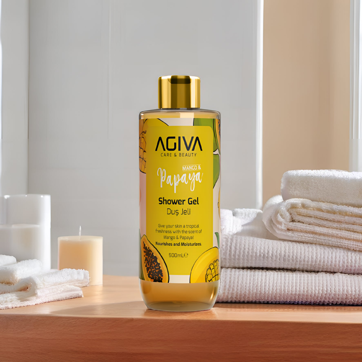 Agiva Care and Beauty Mango Papaya Shower Gel