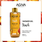 Agiva Care and Beauty Peach Shower Gel