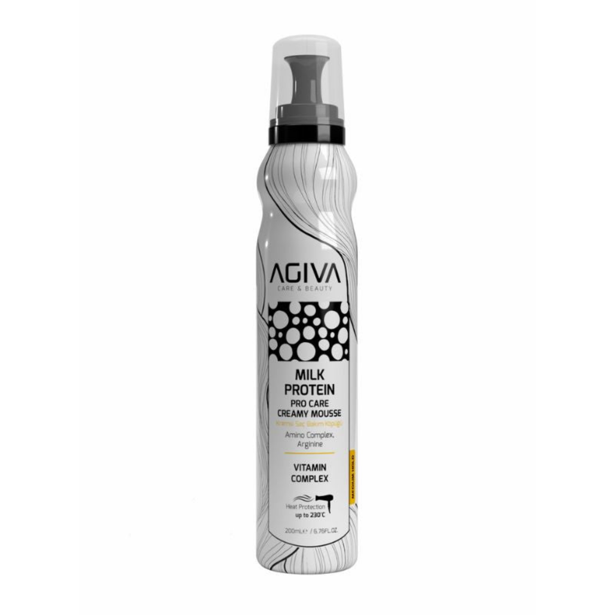 Agiva Milk Protein Amino Complex Pro Care Hair Mousse