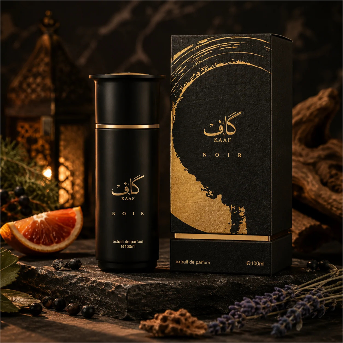 Ahmed Al Maghribi Kaaf Noir Extrait De Parfum Unisex