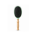Aishu Cushion Paddle Hair Brush - Natural Wood & Mint Green