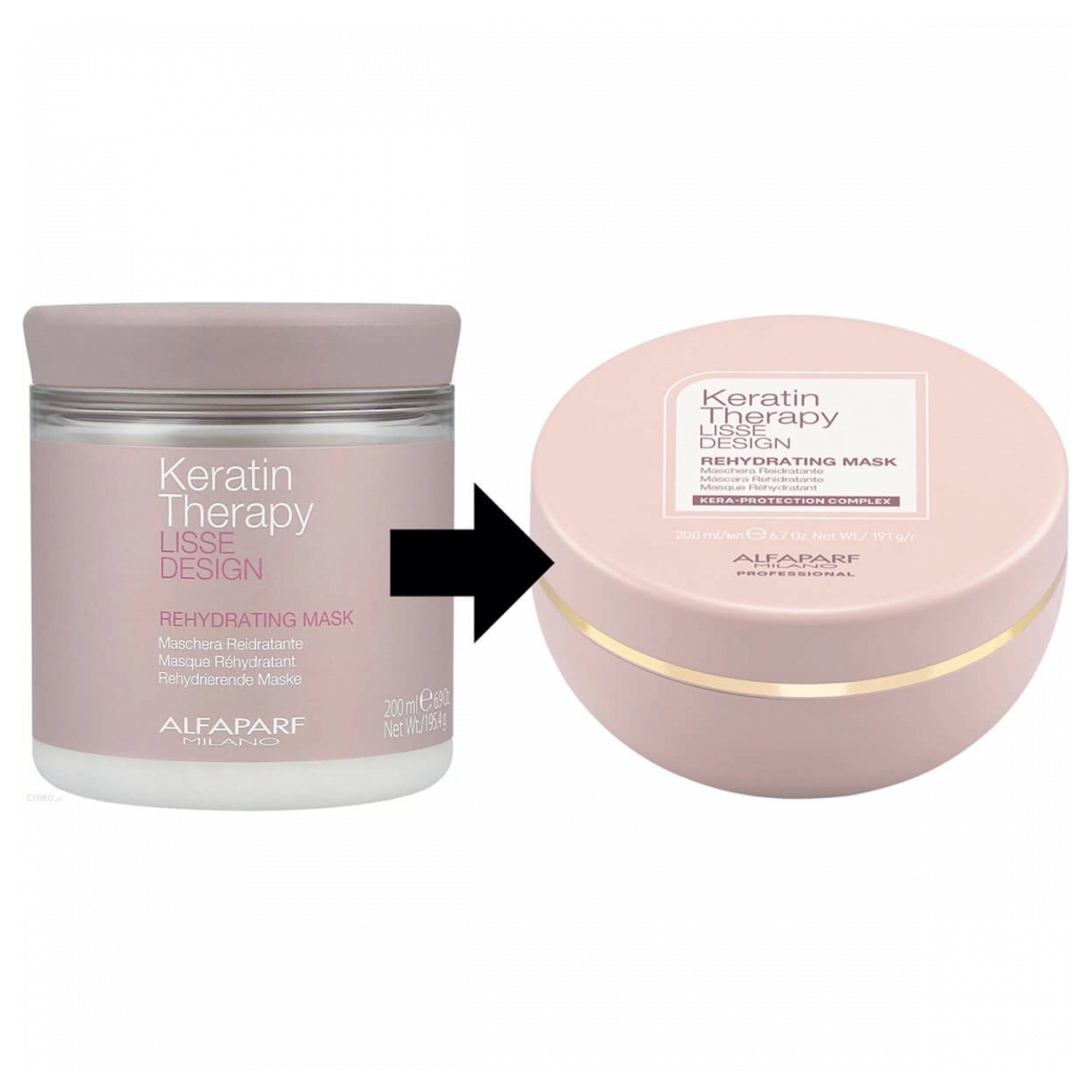 Alfaparf Milano Keratin Therapy Lisse Design Rehydrating Mask 200ml