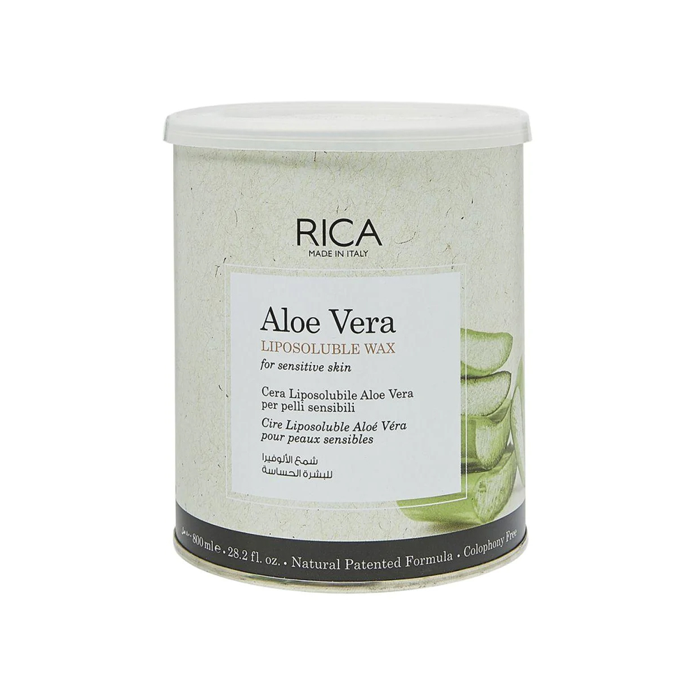 Rica Aloe Vera Liposoluble Wax For Sensitive Skin 800ml