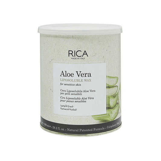 Rica Aloe Vera Liposoluble Wax For Sensitive Skin 800ml - TheSkinFit