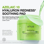 Anua Azelaic 10 Hyaluron Redness Soothing Pad 90 Pads