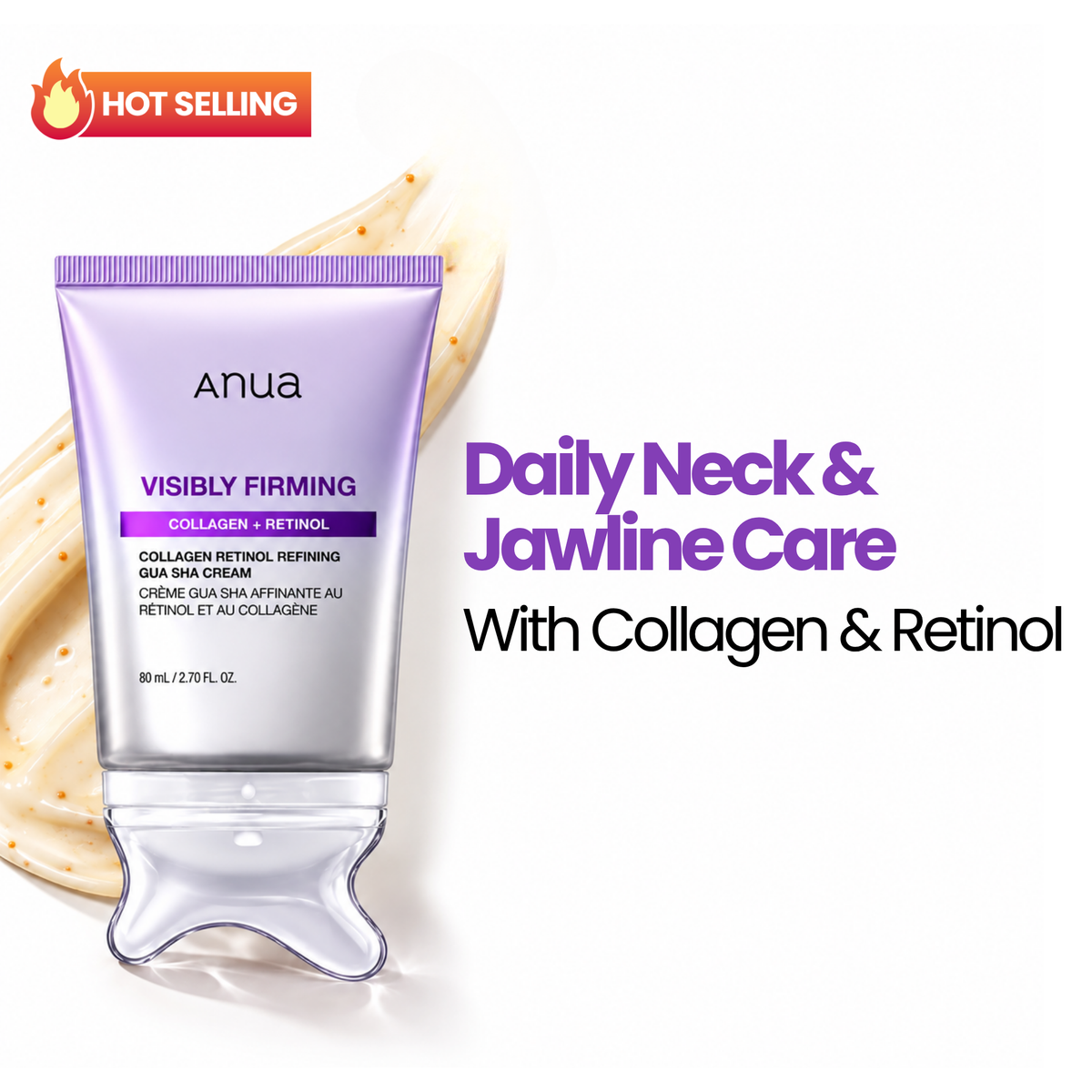 Anua Collagen Retinol Refining Gua Sha Cream